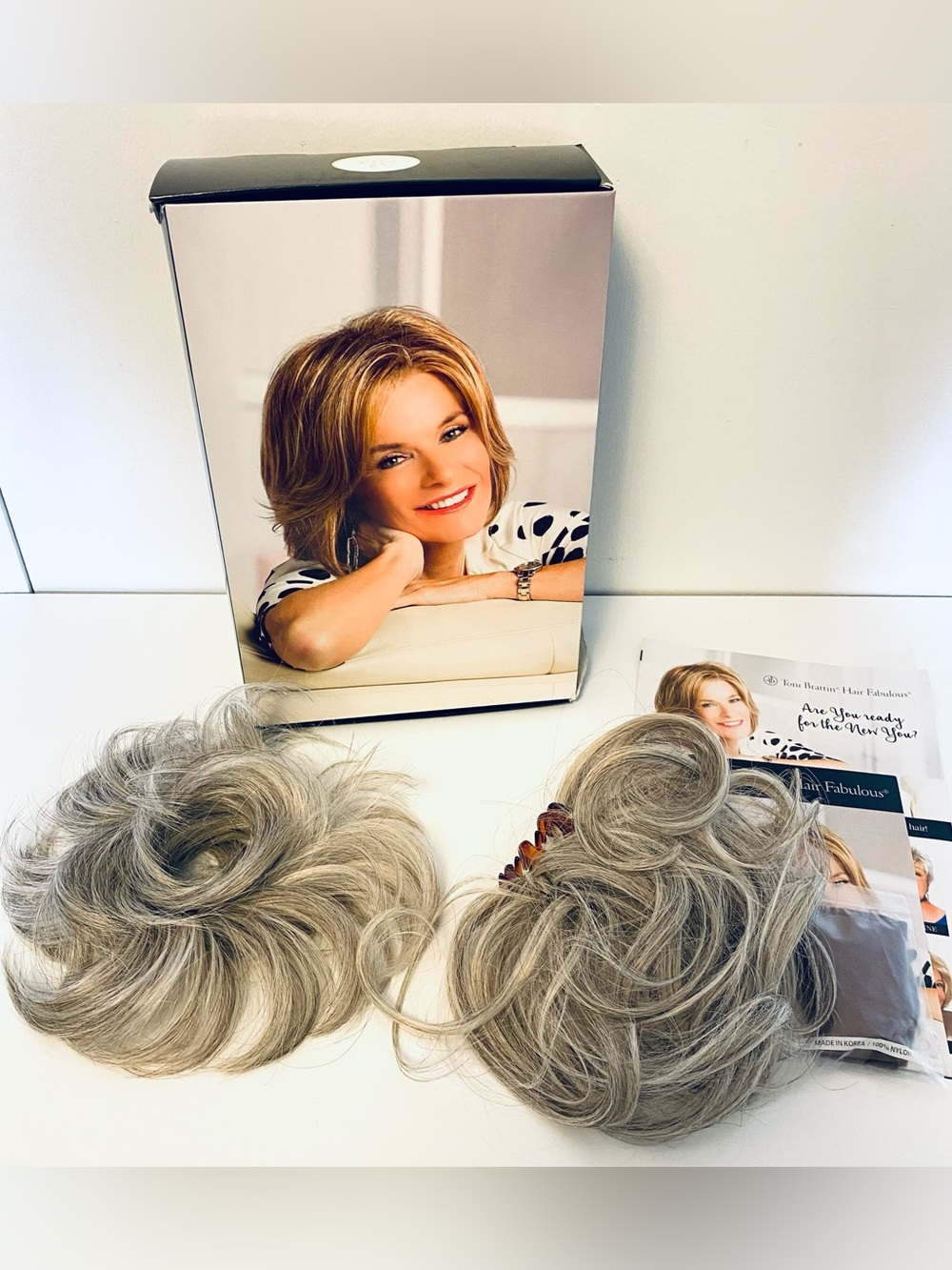 Toni Brattain Hair Fabulous Light Grey Hair Pieces